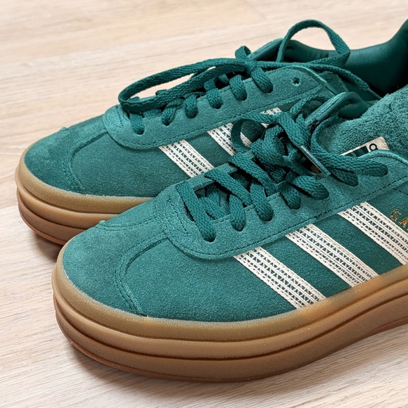 adidas Shoes - adidas Gazelle Bold in Collegiate Green Women's Size 6 1/2